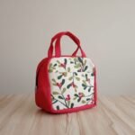 Printed Fabric Lunch Bag